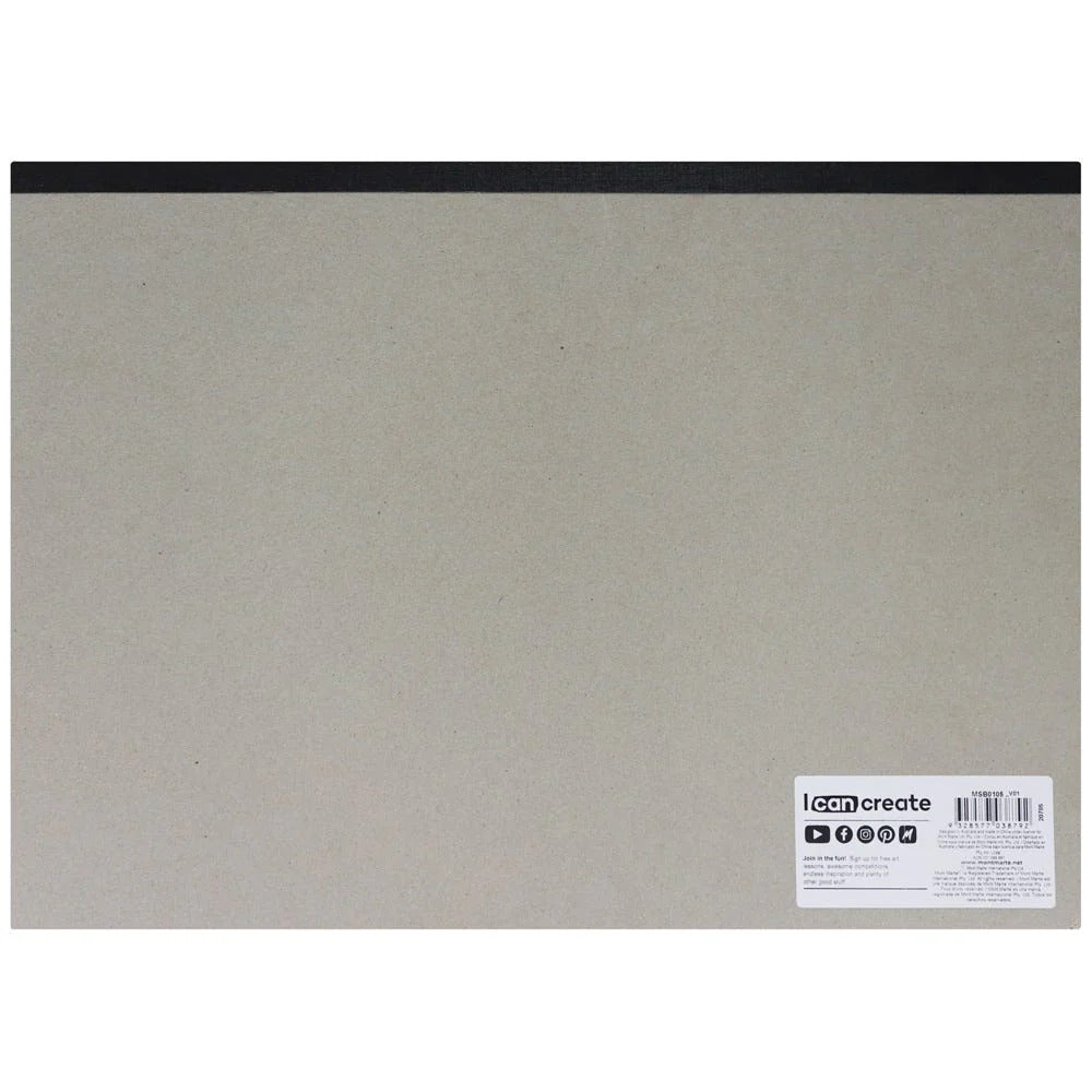 Mont Marte Skizzenblock 110 g/m² – 30 Blatt, A3/A4