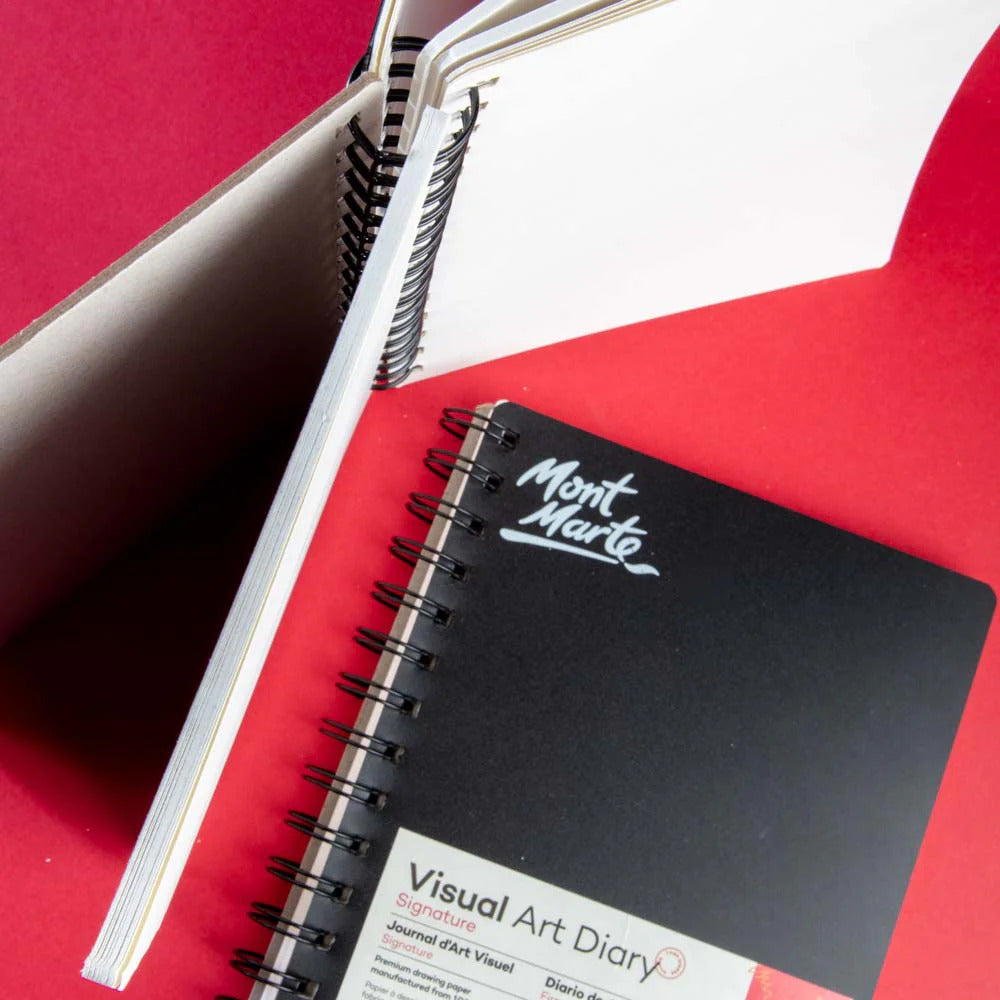 Mont Marte Visual Art Diary – 110 g/m², 120 Seiten