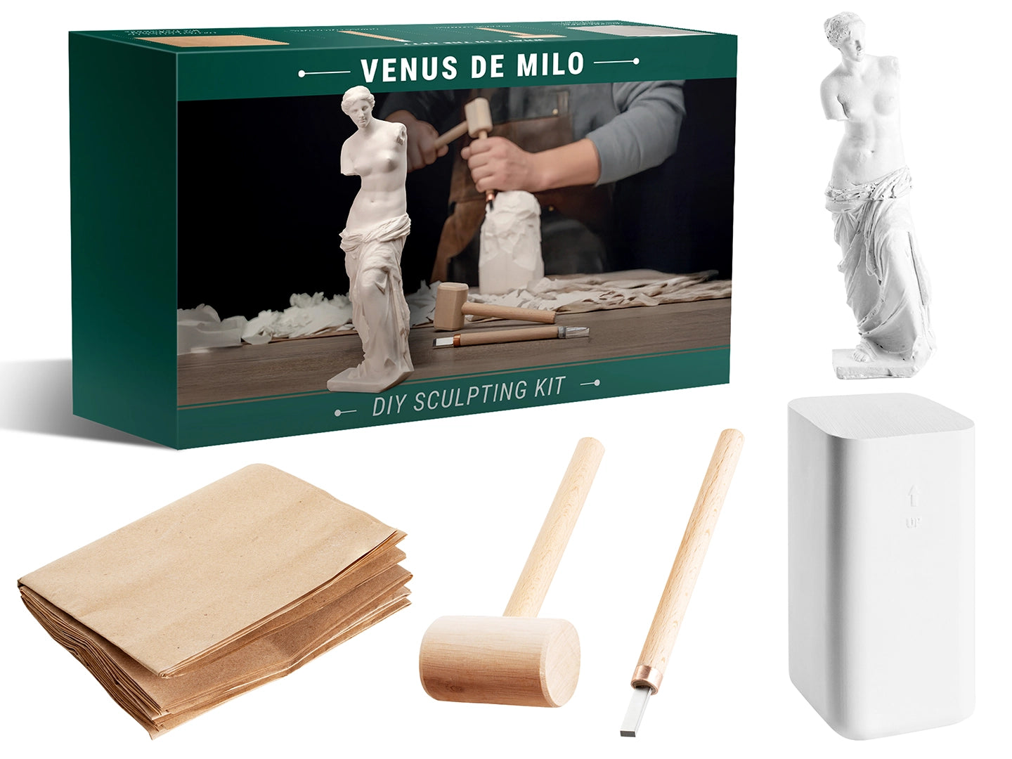 Beaver Craft Venus de Milo DIY Modellier-Set - SETL