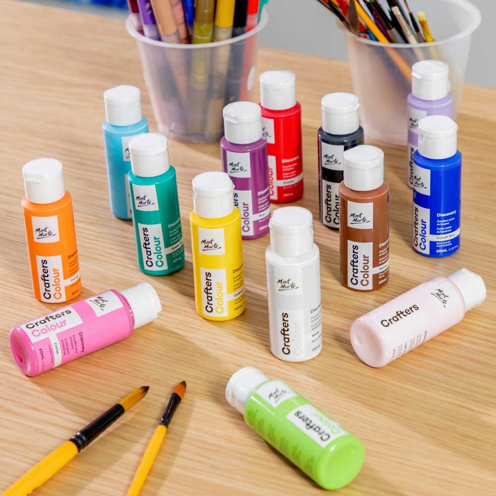 Mont Marte Crafters Colour Set – 14 x 60 ml - SETL