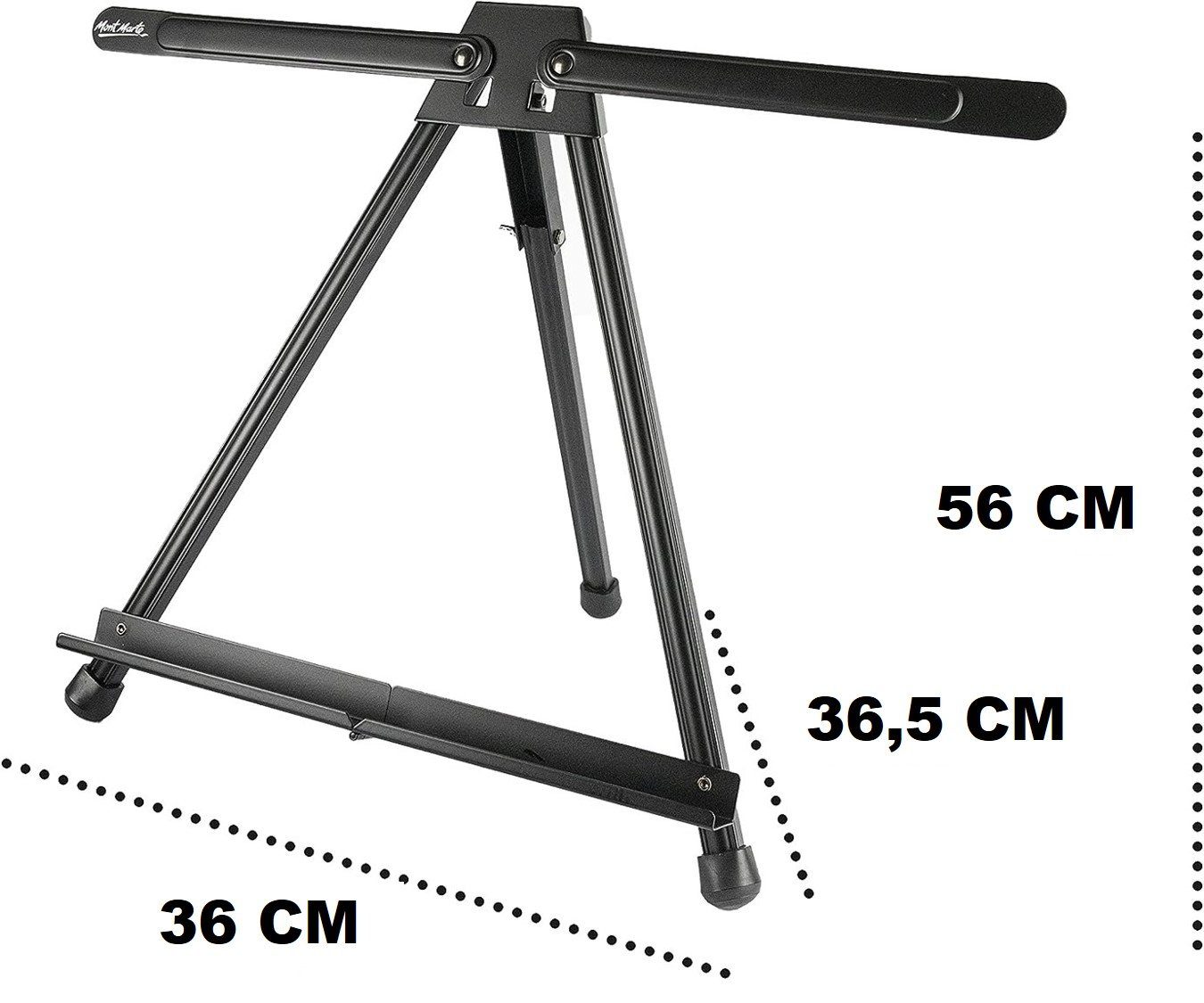 Mont Marte Tischstaffelei - aus Aluminium - 56cm hoch