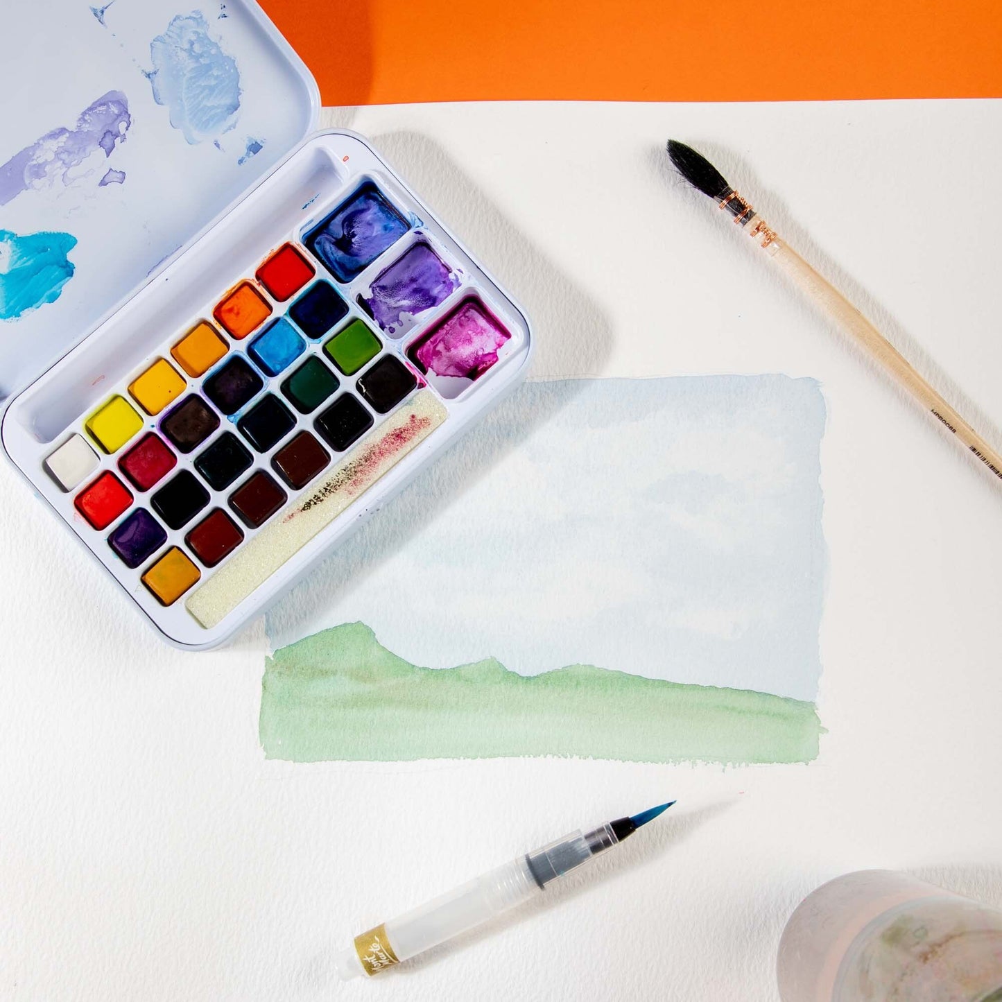Mont Marte Premium Aquarellfarben Set  - 24 / 36 Farben - SETL