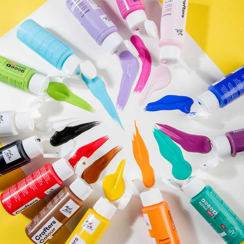 Mont Marte Crafters Colour Set – 14 x 60 ml - SETL