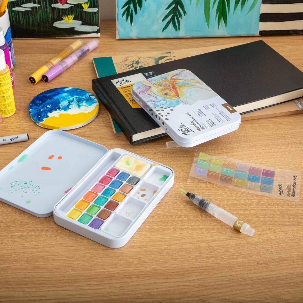 Mont Marte Premium Aquarell Set 72 Farben - SETL