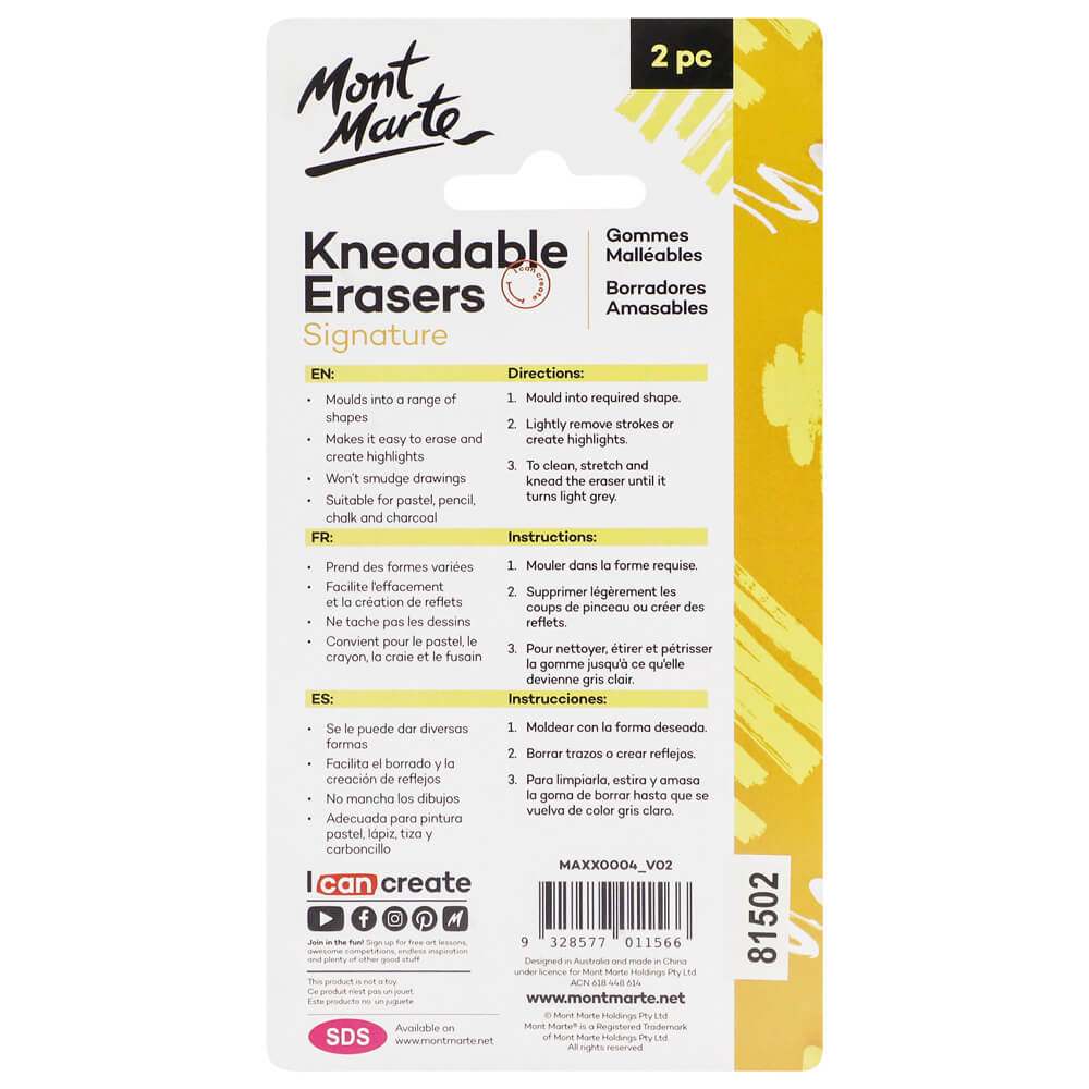 Mont Marte Knetradierer 2-teilig