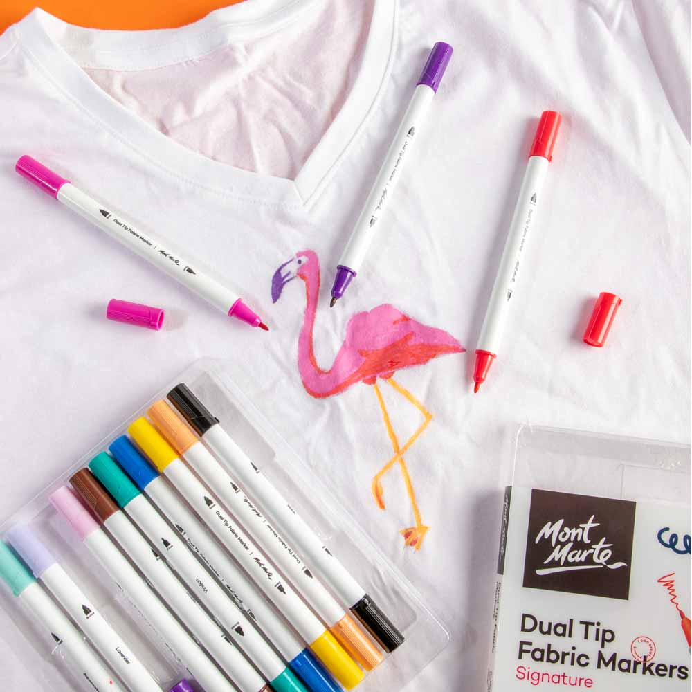 Mont Marte Textilmarker Set 12 Farben - SETL