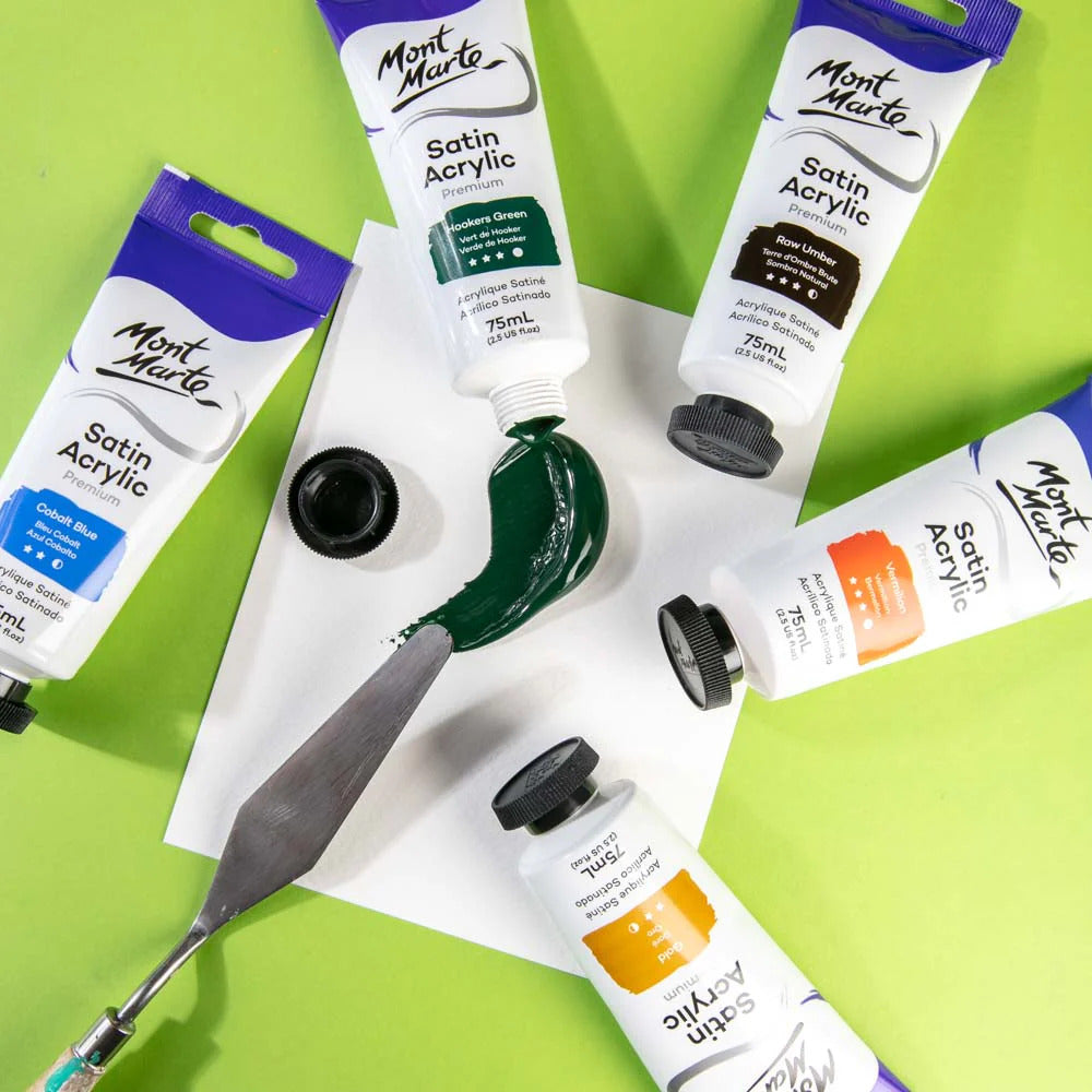 Mont Marte Satin Acrylfarbe 75 ml - SETL