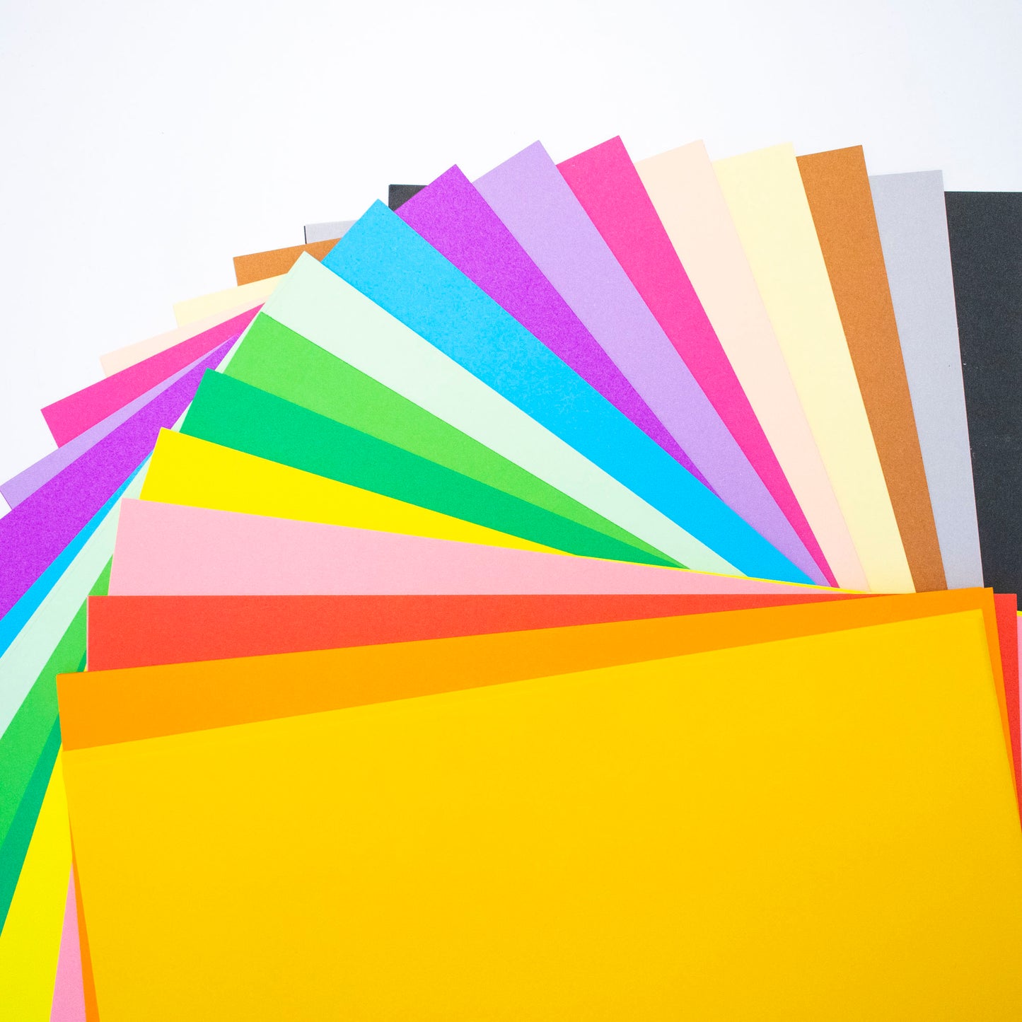 Artecho Bastelpapier – 100 Blatt, 20 Farben, A4, 80g/m²