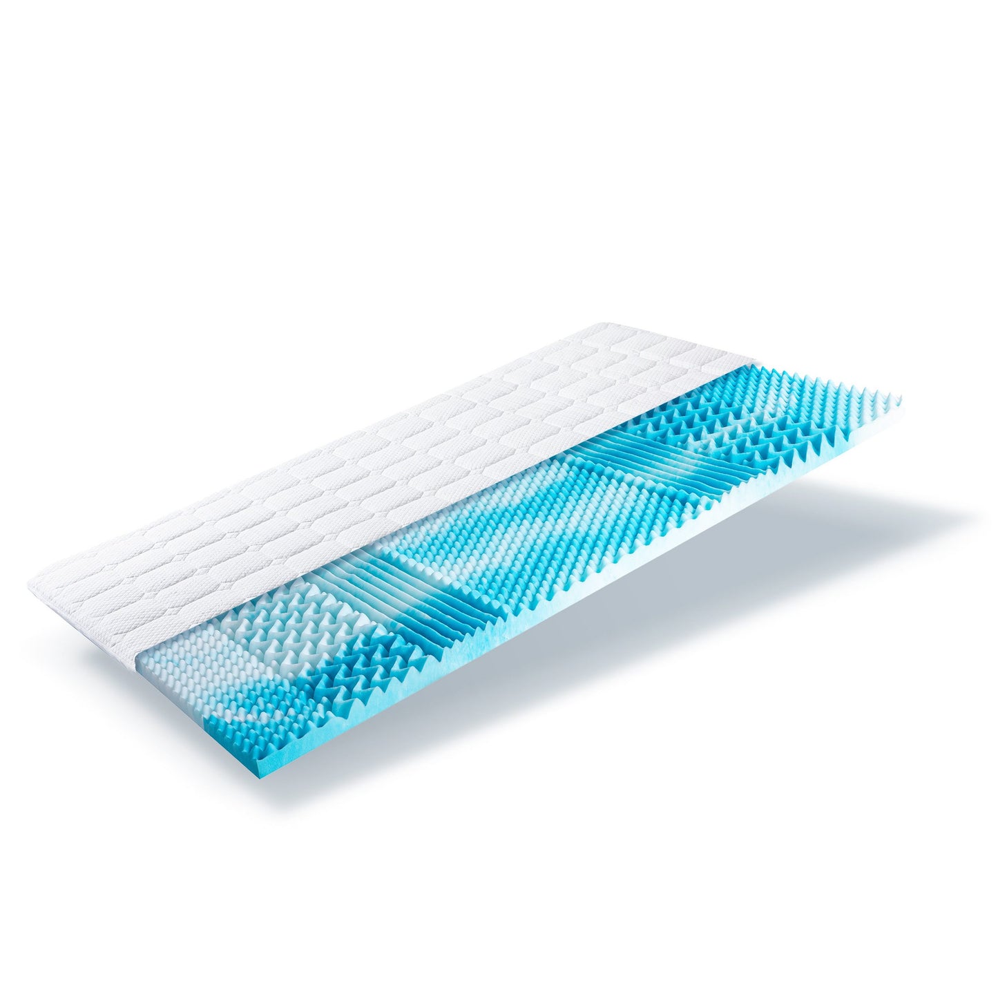 MyComfy Gelschaum Topper THEO - 7cm, 7 Zonen