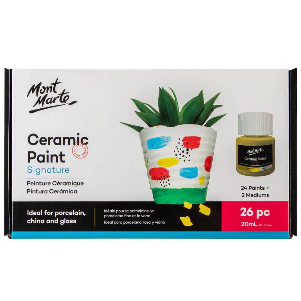 Mont Marte Signature Keramikfarben - 6 / 26 Farben