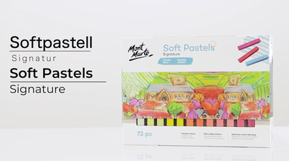 Mont Marte Pastellkreiden Set - 36 /  72 Farben